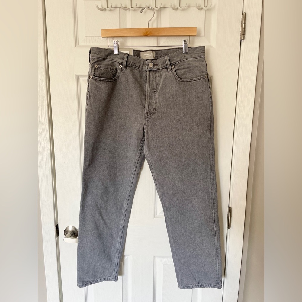 Rigid slouch jeans